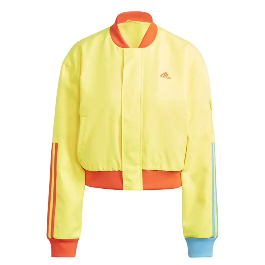 adidas - Women's Kidcore Bomber Jacket (IK7054) Durable Water Repellent