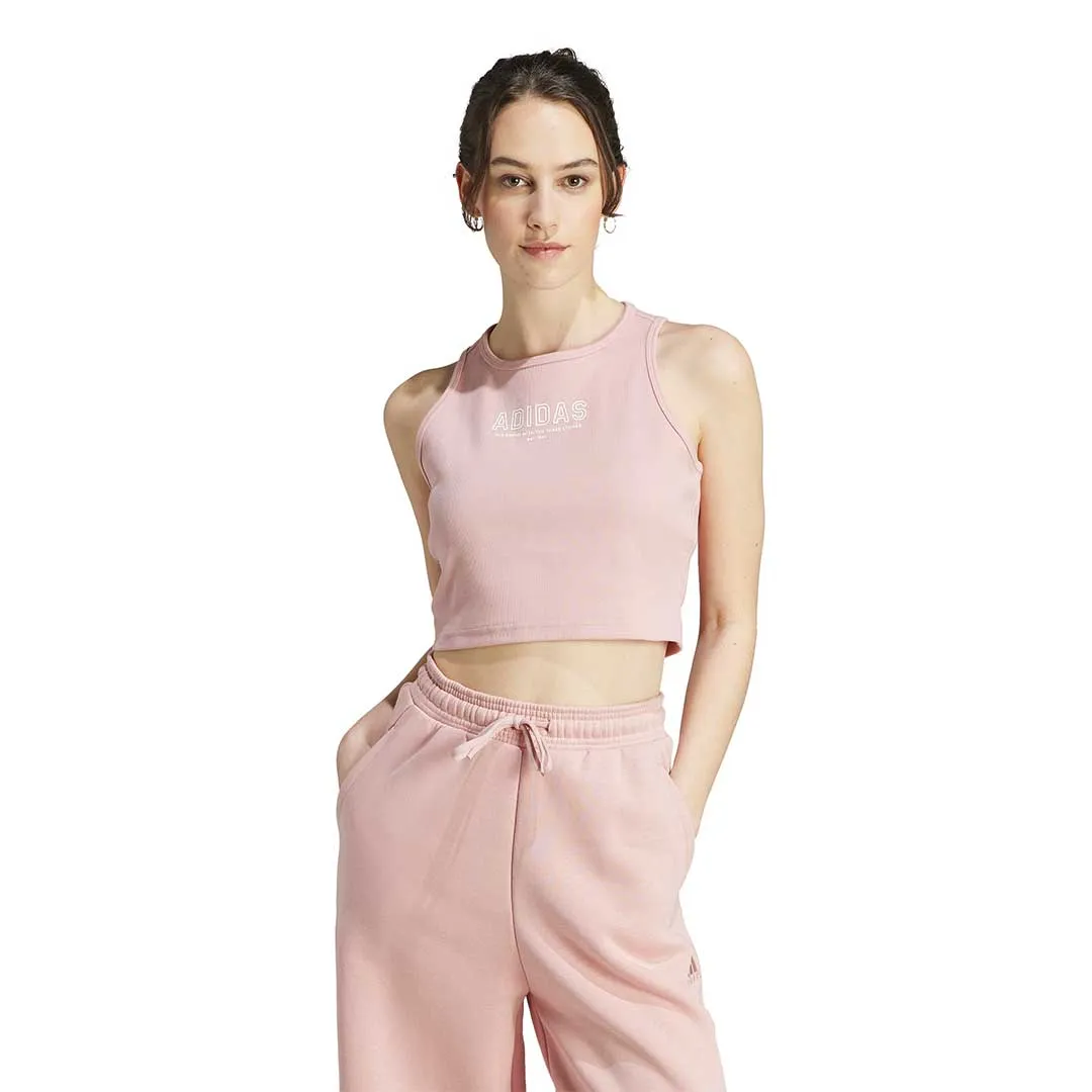 adidas - Women's Last Days of Summer Crop Top (IR8375) Transition Wear WindproofDesign