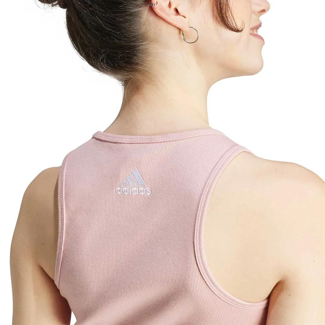 adidas - Women's Last Days of Summer Crop Top (IR8375) Textured Finish