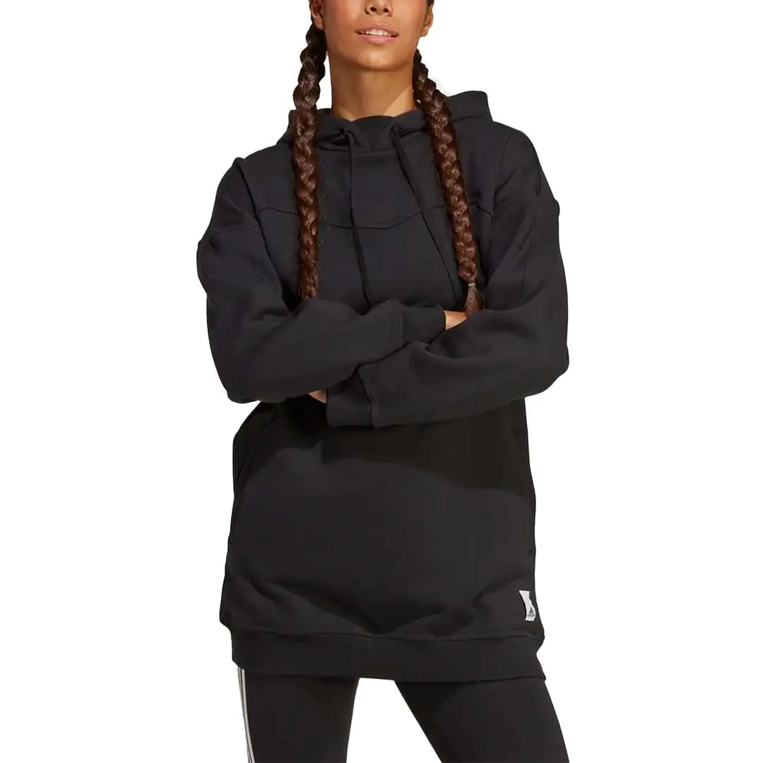 adidas - Women's Lounge Fleece Hoodie (HZ1593) Durable Coating