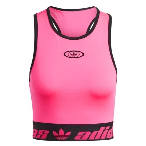 adidas - Women's Multiple Logo Bra Top (IJ7766) Subtle Design Detail