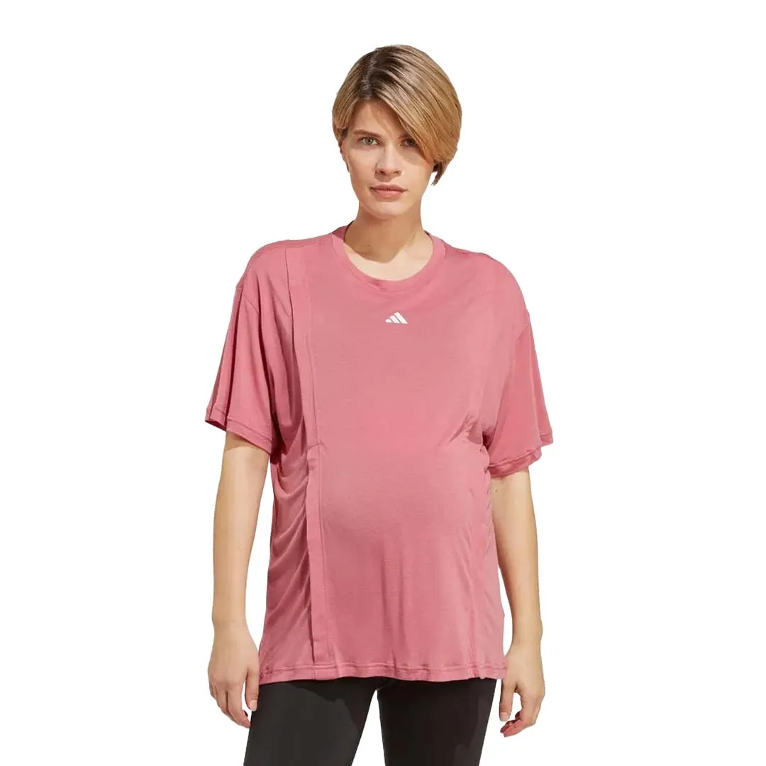 Sporty Touch SoftshellTexture adidas - Women's Nursing T-Shirt (Maternity) (IC2326)