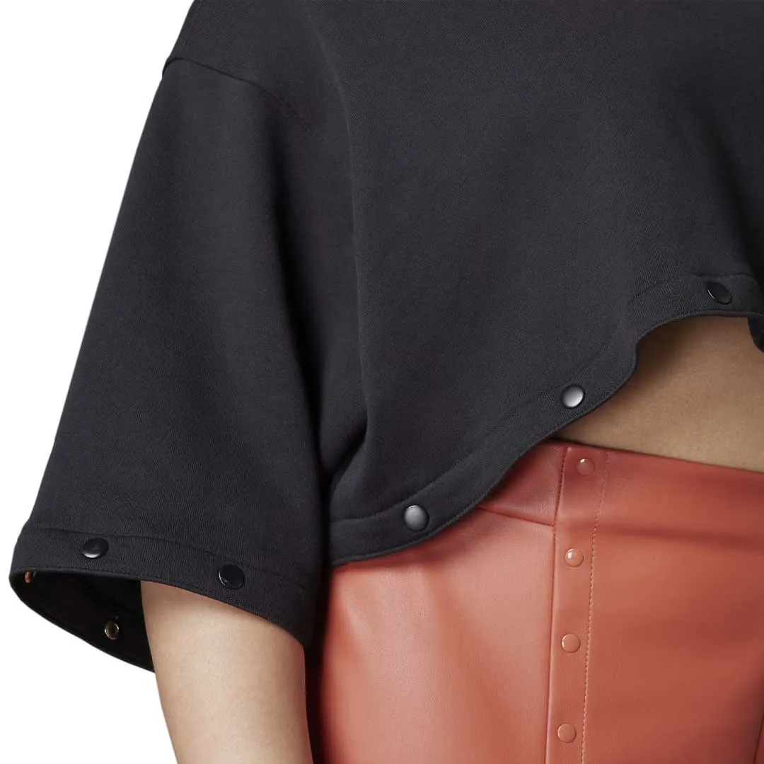 Classic Fit adidas - Women's Original Snap-Button Hoodie (Plus Size) (HF2070)