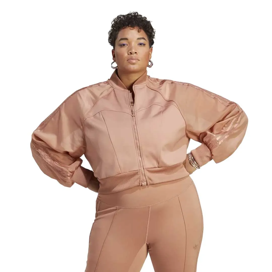 Noise Free Movement adidas - Women's Original Super Girl Track Top Jacket (Plus Size) (IC7227)