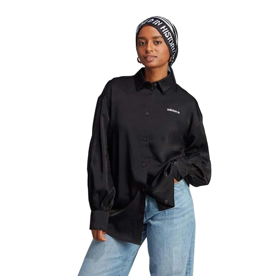 Heat Sealed Zippers Reinforced Zippers adidas - Women's Originals 3S OS Shirt (IR9789)