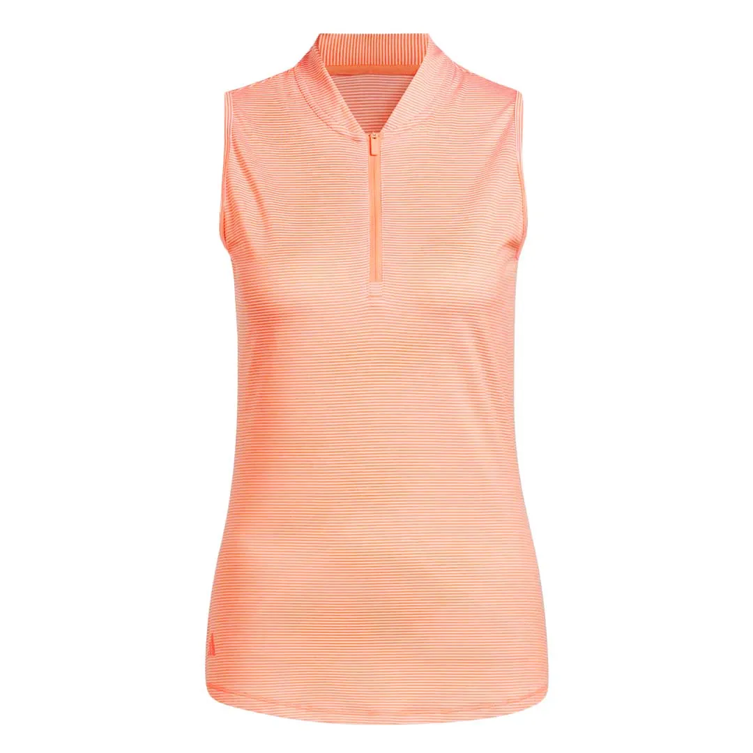 Soft Layers Fashion Trend adidas - Women's Ottoman Printed Sleeveless Polo (HT1247)