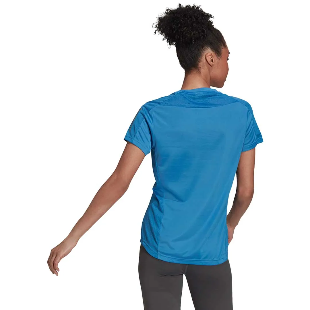 adidas - Women's Own The Run T-Shirt (H30048) Pocket Placement Soft Texture