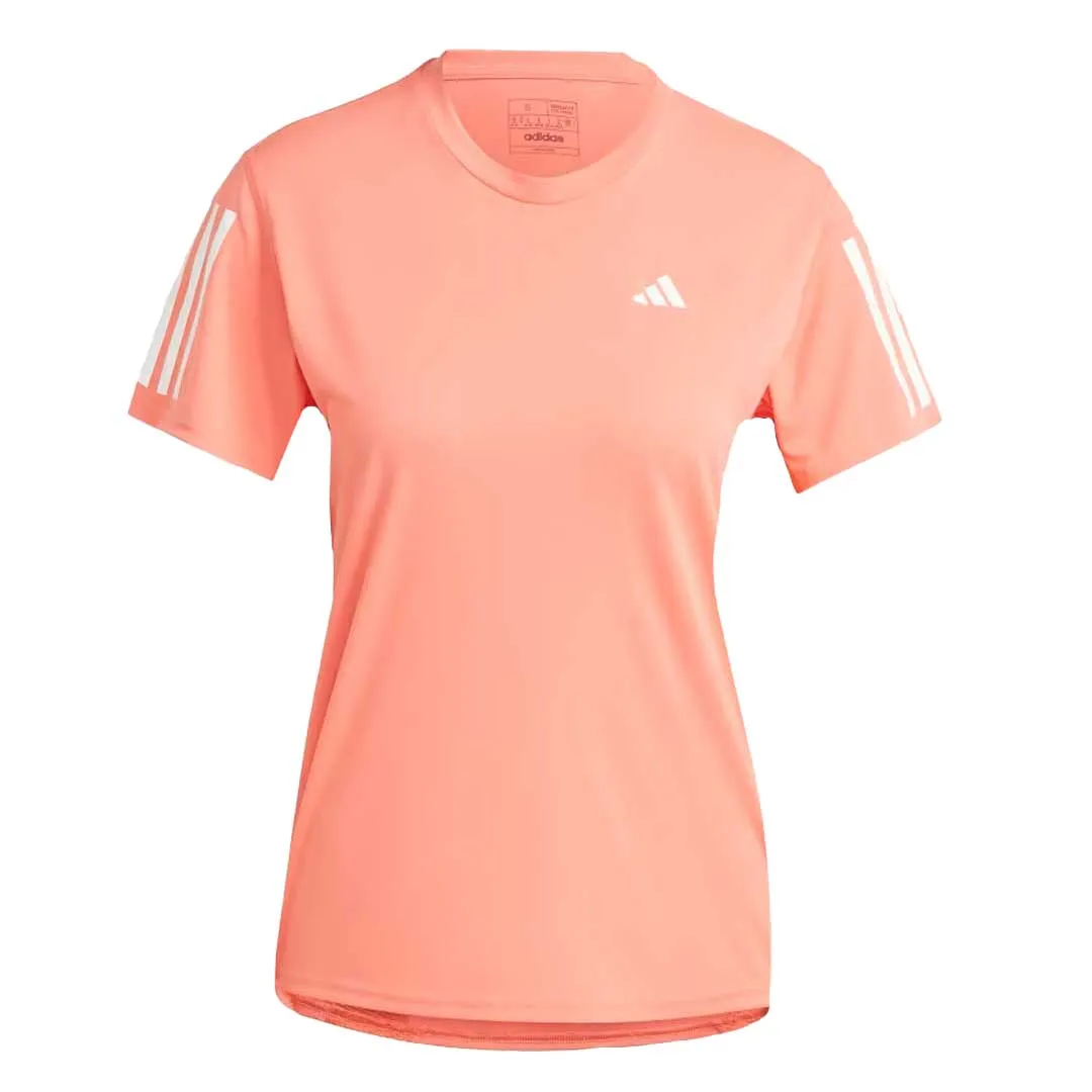 Compression Fit Design All Season Fit adidas - Women's Own The Run T-Shirt (Plus Size) (HR9943)