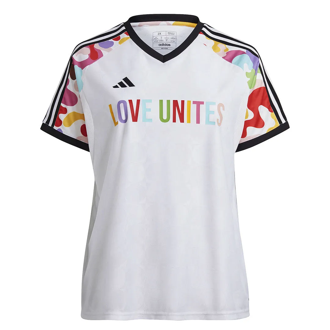 adidas - Women's Pride Prematch Jersey (Plus Size) (HY9633) Flexible Armholes