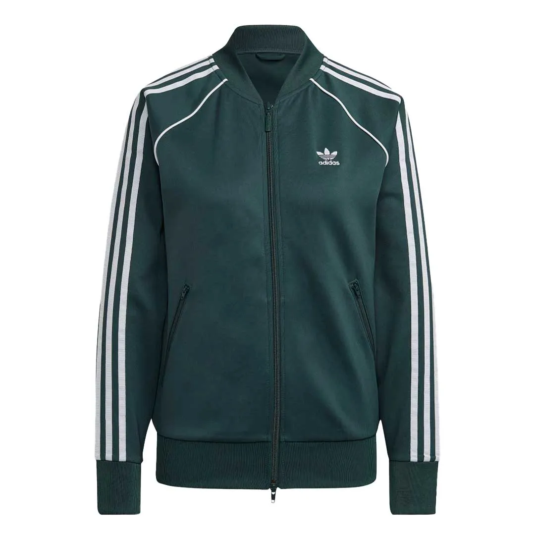 adidas - Women's Primeblue SST Track Jacket (HN5890) WaterRepellent Finish Water Resistant Design