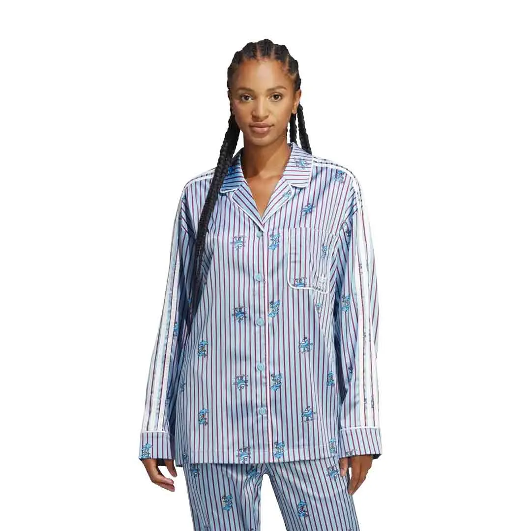 adidas - Women's Satin Xmas Top (HY4571) HypoallergenicMaterial