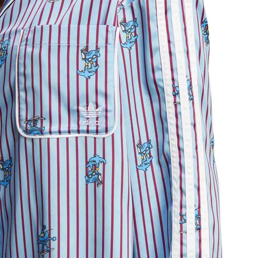 adidas - Women's Satin Xmas Top (HY4571) Sport Fit Sporty Touch