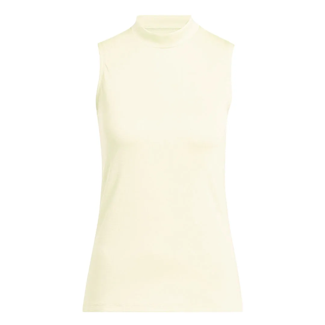 adidas - Women's Sleeveless Mock Neck Polo (IP4248) QuickDryMaterial