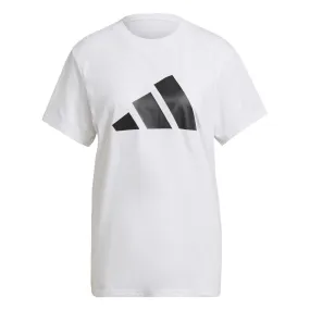 adidas - Women's Sportswear Future Icons Logo Graphic T-Shirt (GU9697) Adjustable Hood System