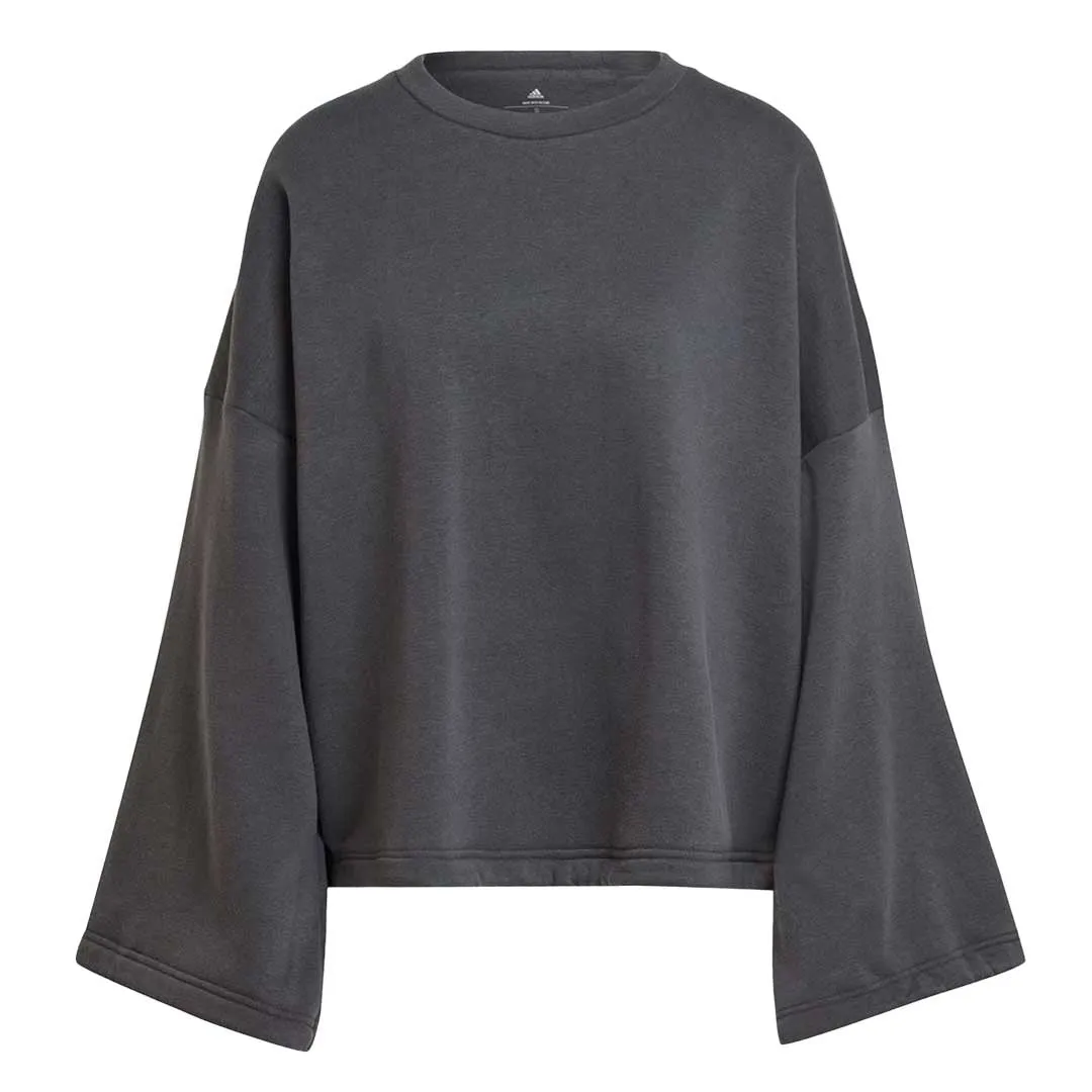 Compression Resistant Insulation adidas - Women's Studio Lounge Fleece Sweatshirt (HC8805)