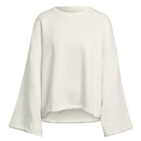 Modern Layers Body Mapped Ventilation adidas - Women's Studio Lounge Fleece Sweatshirt (HH8527)