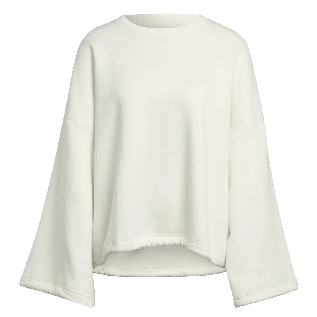 Modern Layers Body Mapped Ventilation adidas - Women's Studio Lounge Fleece Sweatshirt (HH8527)