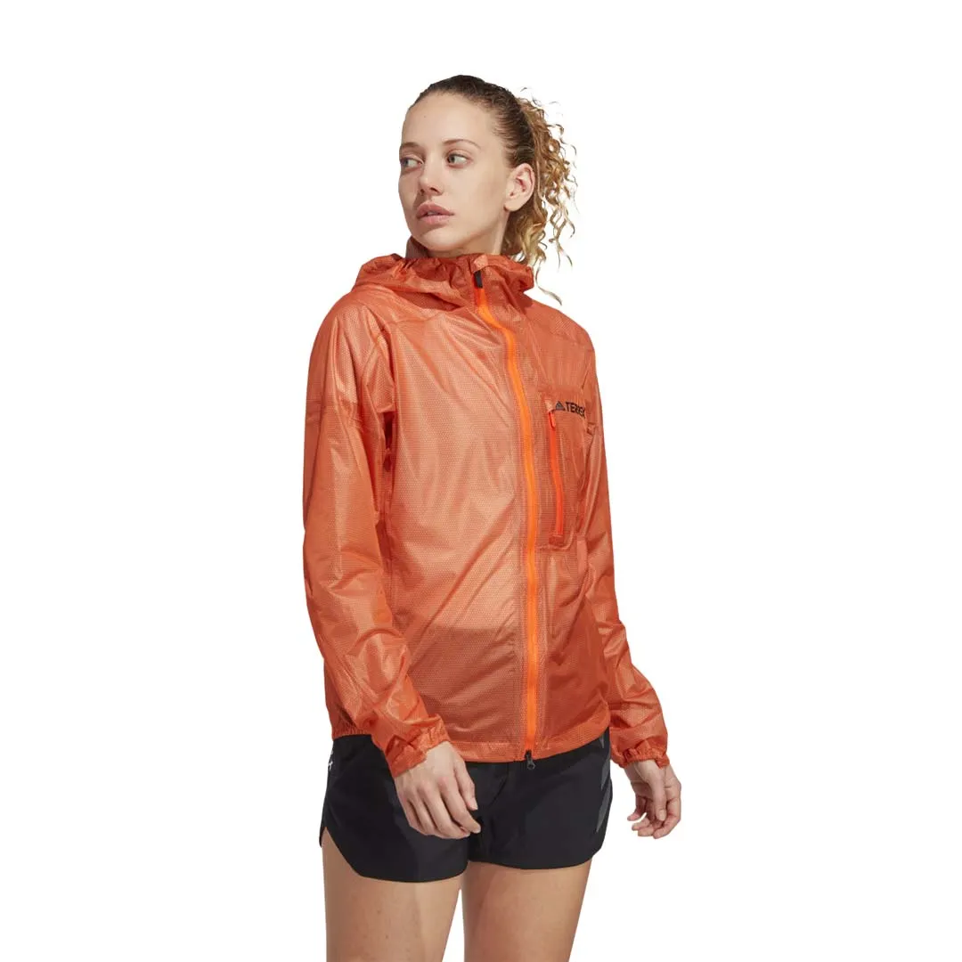 adidas - Women's Terrex Agravic 2.5 Layer Rain Jacket (HS9547) Flexible Daily Fit Flexible Fit