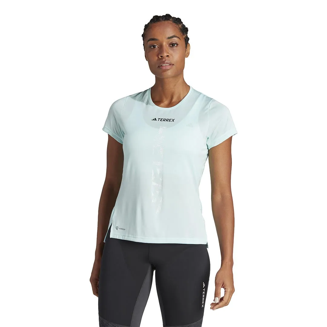adidas - Women's Terrex Agravic Trail Running T-Shirt (HZ6260) ReflectiveDetails