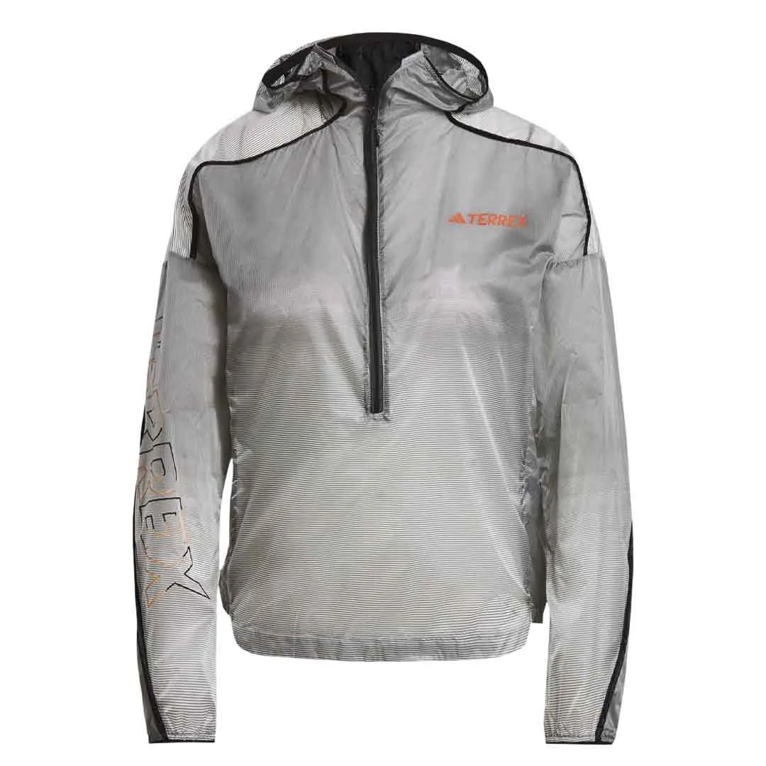 Stretch Enhanced Mobility Zones Low Profile Insulation adidas - Women's Terrex Agravic Windweave Pro Wind Jacket (HT9403)