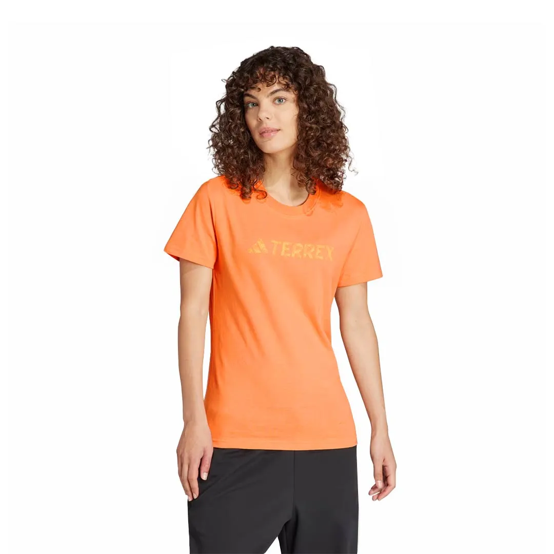 Modular Attachment Loops Breathable City Style adidas - Women's Terrex Classic Logo T-Shirt (IN4669)