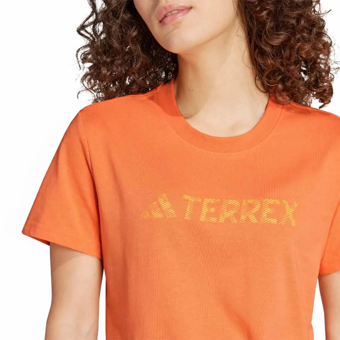Noise Reduciting Fabric adidas - Women's Terrex Classic Logo T-Shirt (IN4669)