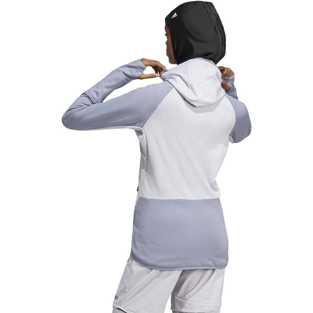 Multi Layer Option adidas - Women's Terrex Flooce Hooded Jacket (HU1851)