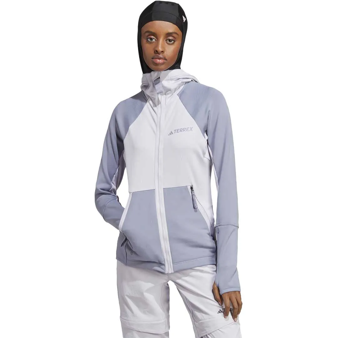 adidas - Women's Terrex Flooce Hooded Jacket (HU1851) Fade Resistant Dye Method