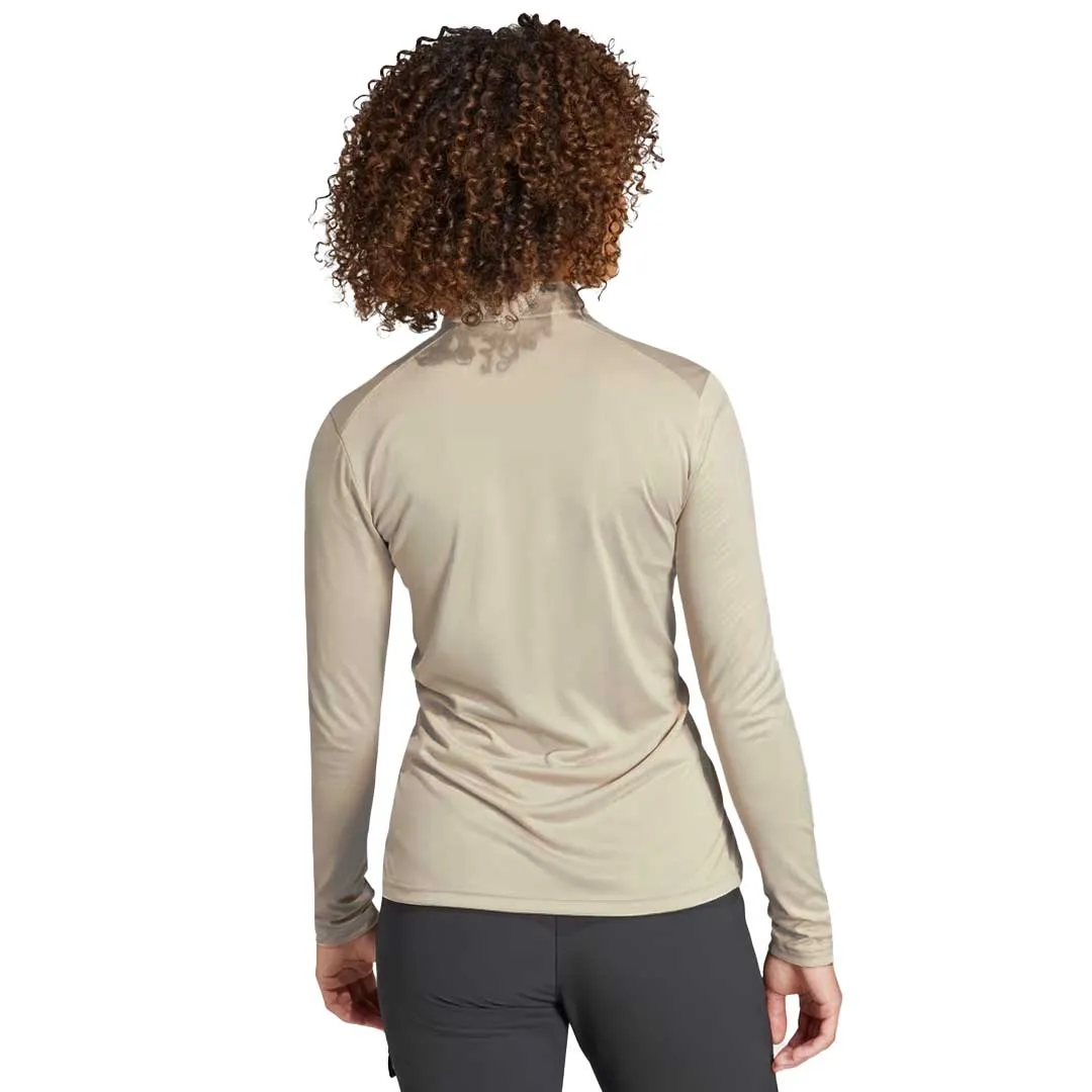 adidas - Women's Terrex Multi Half Zip Long Sleeve Top (HZ6265) ThermalInsulation Reflective Safety Details