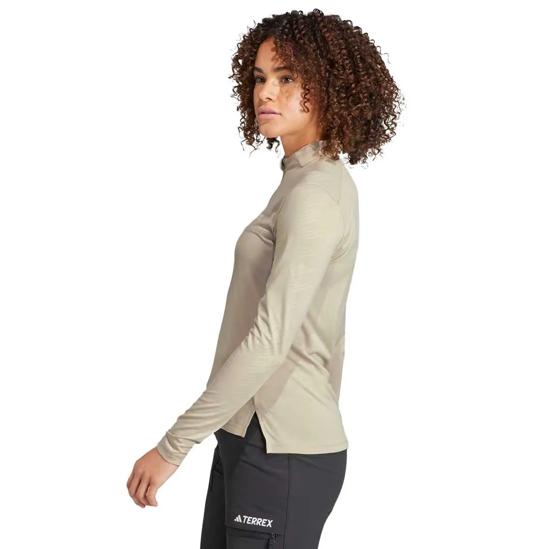 Easy Fit Piece RipResistant Reinforcement adidas - Women's Terrex Multi Half Zip Long Sleeve Top (HZ6265)
