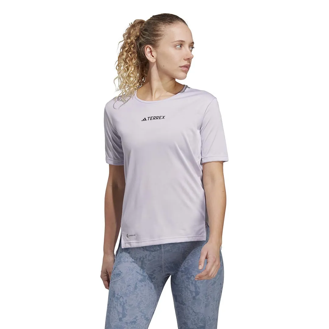 adidas - Women's Terrex Multi T-Shirt (HM4043) elastic waistband