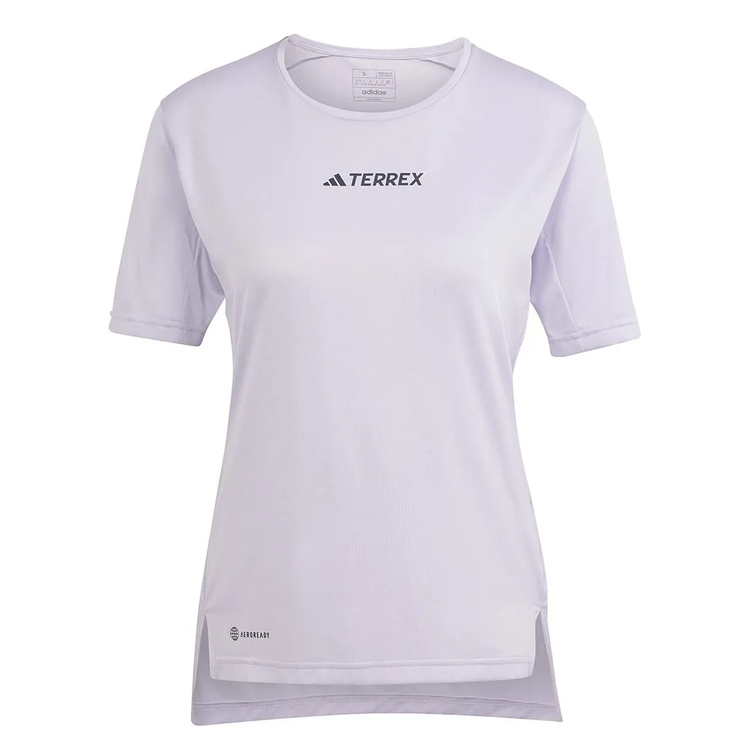 adidas - Women's Terrex Multi T-Shirt (HM4043) Soft Touch Texture