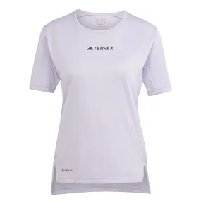 adidas - Women's Terrex Multi T-Shirt (HM4043) Soft Touch Texture