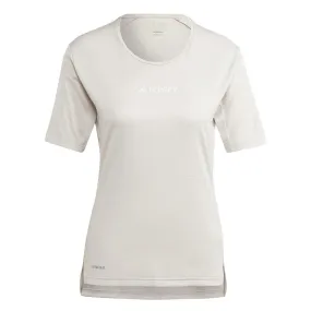 Winter Outerwear Airflow Ventilation adidas - Women's Terrex Multi T-Shirt (HZ6248)