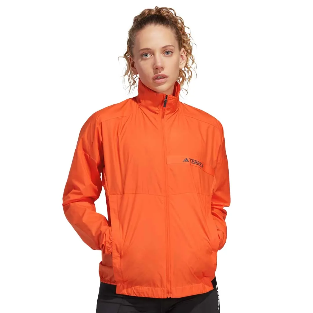 Abrasion Proof Shoulders adidas - Women's Terrex Multi Windbreaker Jacket (HZ4237)