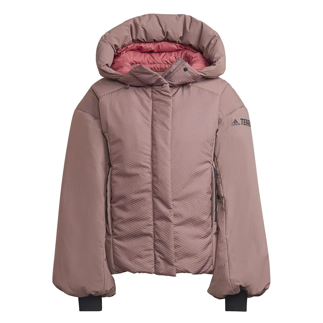 Relaxed Fit Silhouette adidas - Women's Terrex MyShelter COLD.RDY Jacket (HG3163)