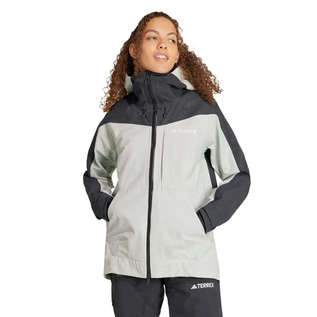 Temperature Regulating Membrane adidas - Women's Terrex Techrock 3L Post Consumer Rain.Rdy Jacket (IB4224)