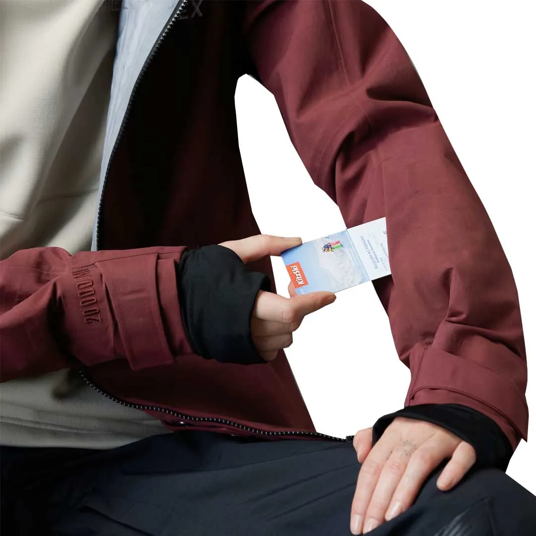 Moisture Wicking Layer AntiStatic Lining adidas - Women's Terrex Techrock 3L Post Consumer Rain.Rdy Jacket (IB4225)