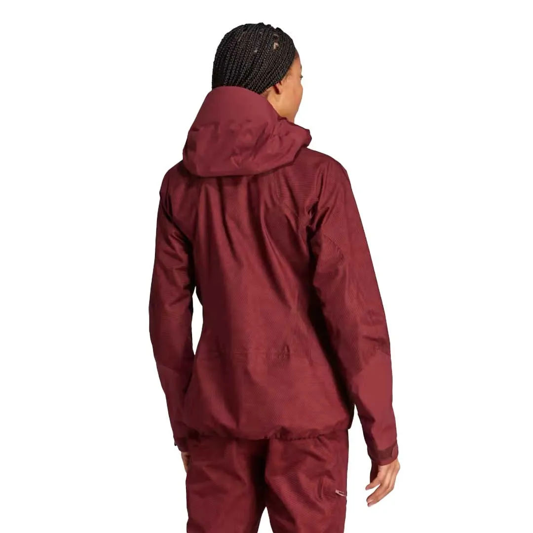 adidas - Women's Terrex Techrock Rain.Rdy Anorak Jacket (HU1833) Clean Street Look