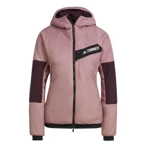 Reflective Zippers adidas - Women's Terrex Techrock Stretch Hooded Jacket (HE2287)