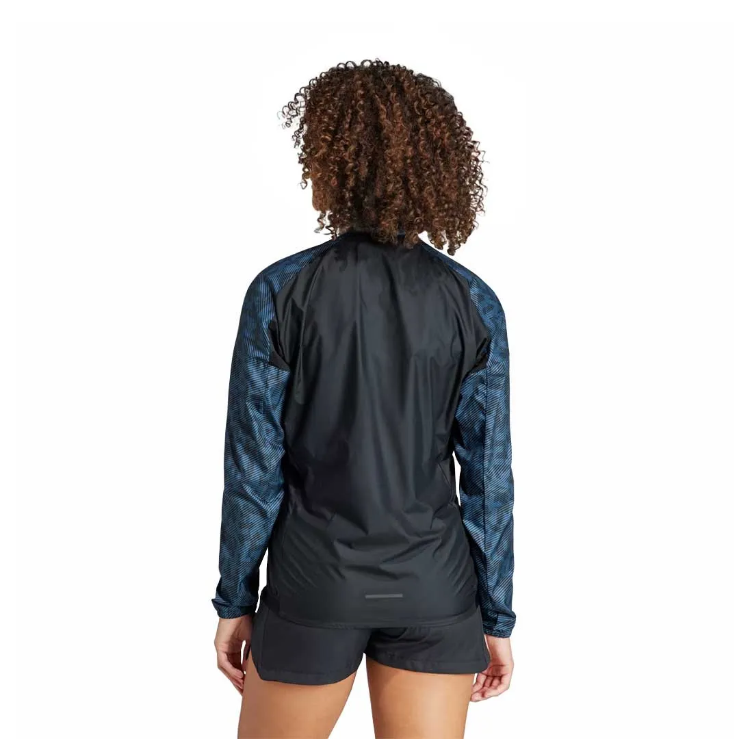 Quick Drying Temperature Regulating Fabric adidas - Women's Terrex Trail Running Wind Jacket (IA1808)