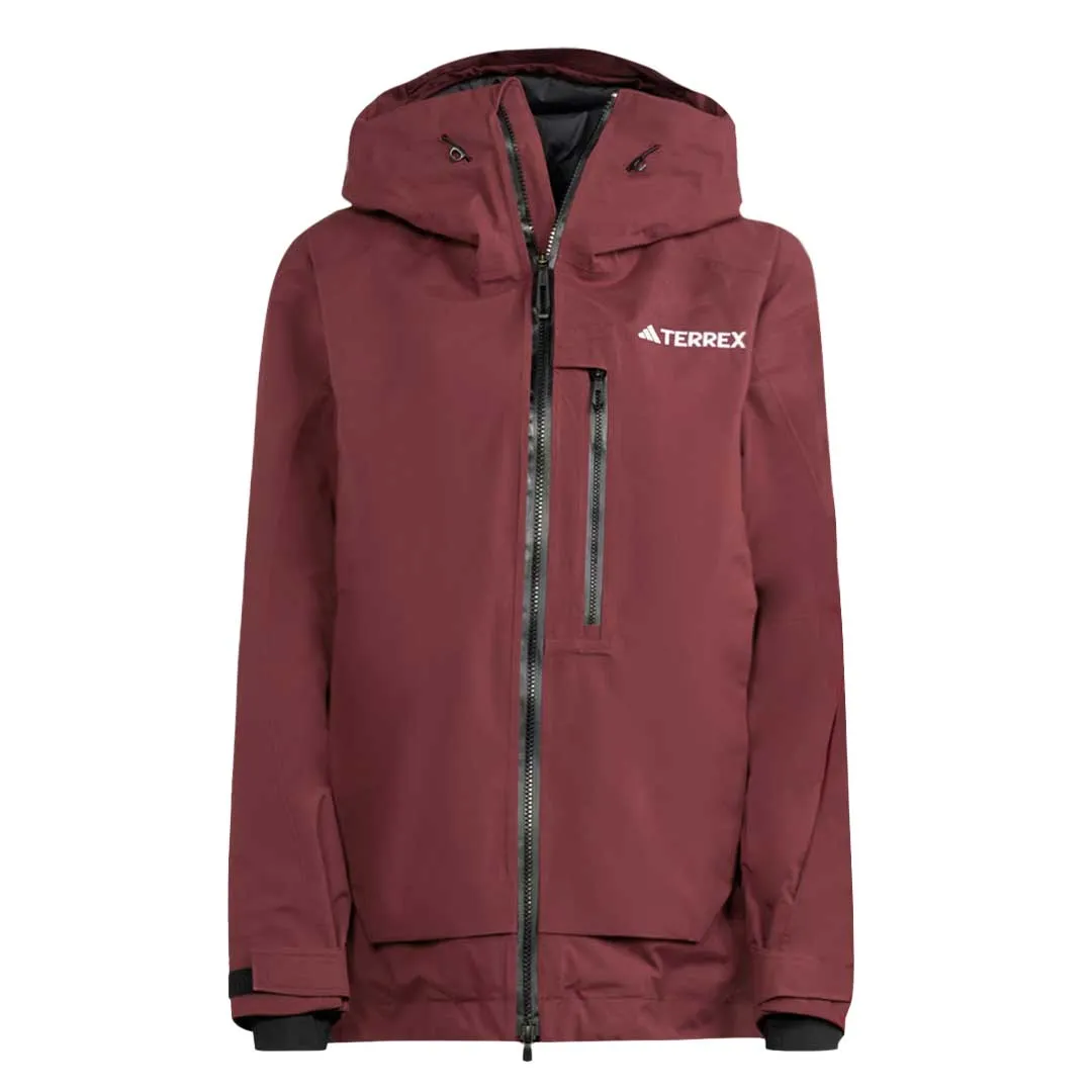 Shawl Lapel Pocket Placement adidas - Women's Terrex Xperior 2L Insulated Rain.Rdy Winter Jacket (IB4227)