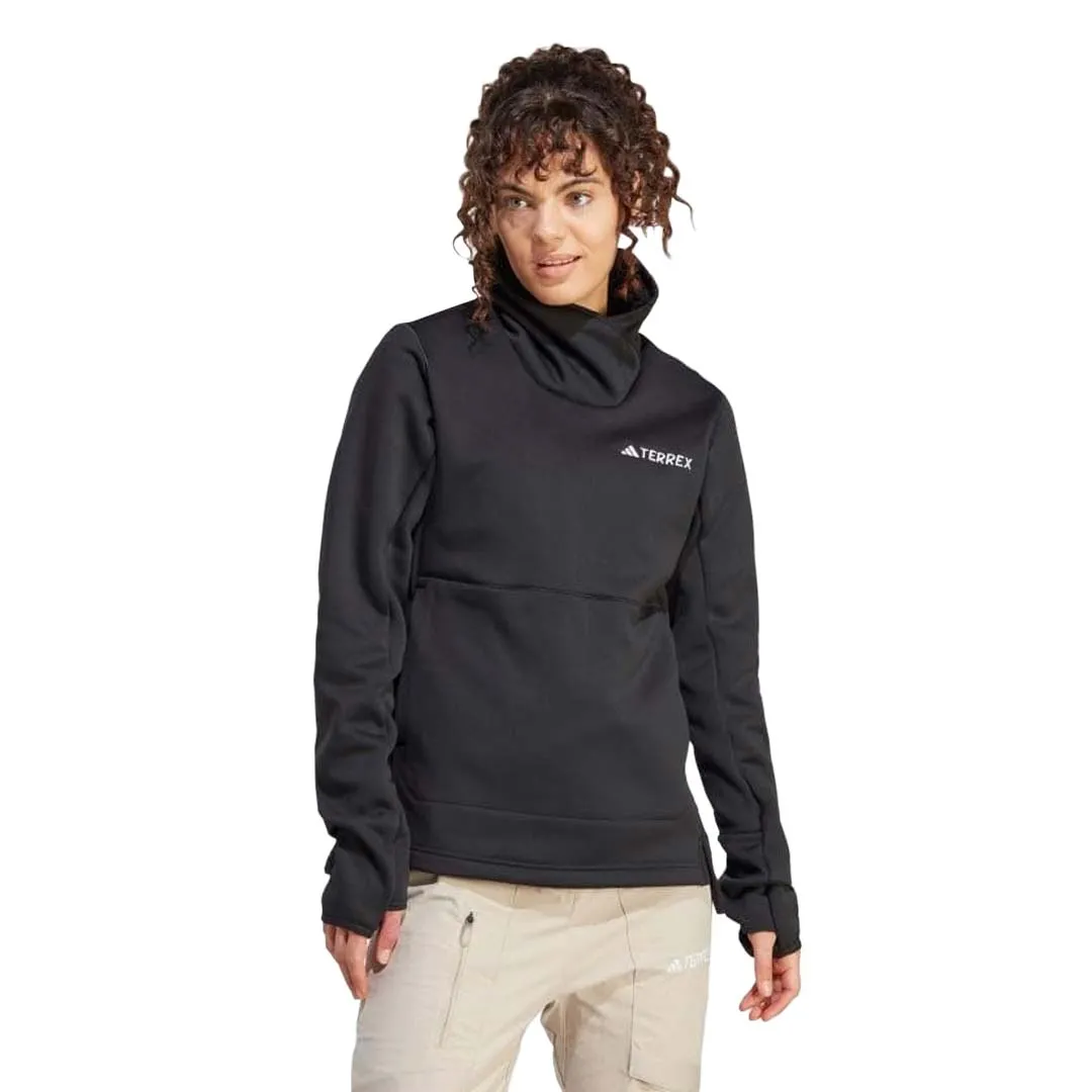 adidas - Women's Terrex Xperior FLC Pullover (IB4168) Thermo Regulating Heavy Duty Zippers