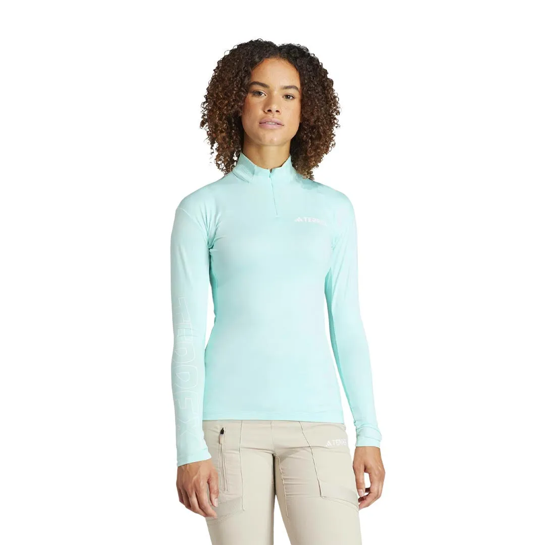adidas - Women's Terrex Xperior Long Sleeve Shirt (IB1909) Ultra Light Packable