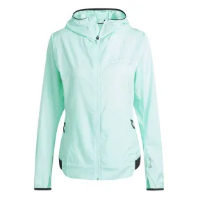 Bonded Fabric TemperatureRegulating Tech adidas - Women's Terrex Xperior Windweave Jacket (HZ5317)