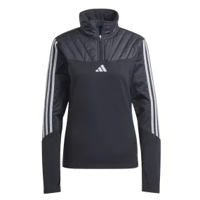 adidas - Women's Tiro 23 Winterized 1/4 Zip Top (IA5371) Double layer fabric Elastic Cuff Adjustment