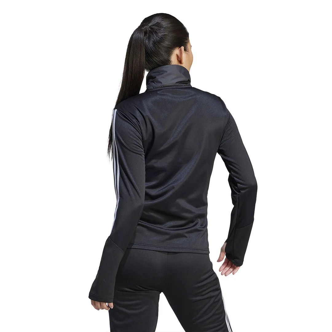 adidas - Women's Tiro 23 Winterized 1/4 Zip Top (IA5371) Stretch Fit Windproof Inner Layer