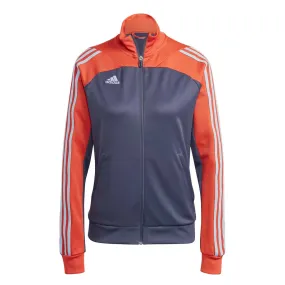 adidas - Women's Tiro 3-Stripes Jacket (HY5536) 360?? Visibility