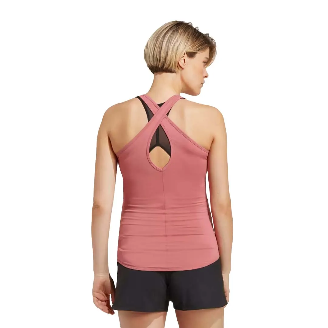 adidas - Women's Train Essentials Slim-Fit Tank Top (Maternity) (IB8544) Flexible Joint Mobility Weatherproof Seams