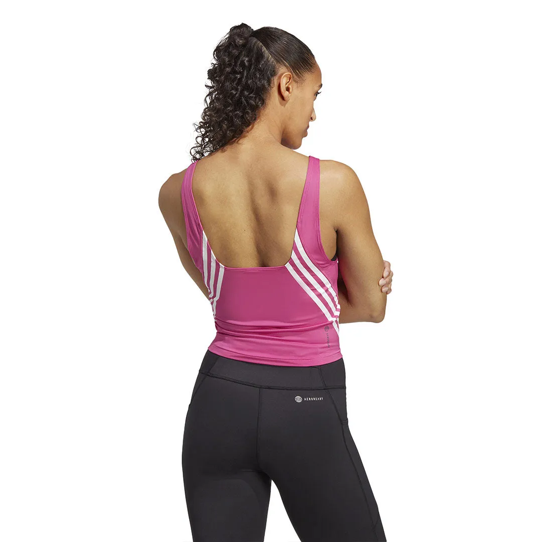 adidas - Women's Train Icons 3-Stripes Tank Top (HS2385) AntiPilling Finish
